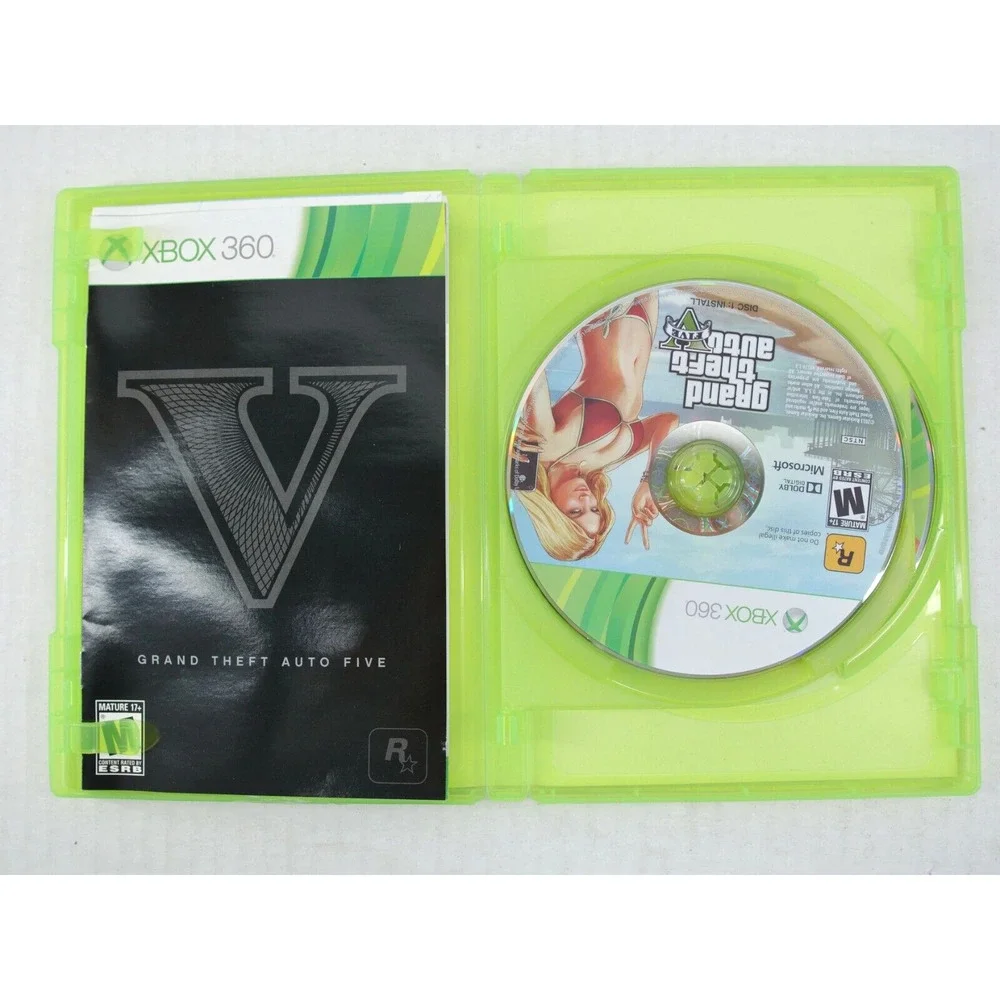 Grand Theft Auto V GTA 5 Microsoft Xbox 360